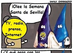 Enlace a La Semana Santa de Sevilla siempre acapara todos los medios...