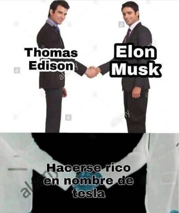 Edison,Elon Musk,ricos,Tesla