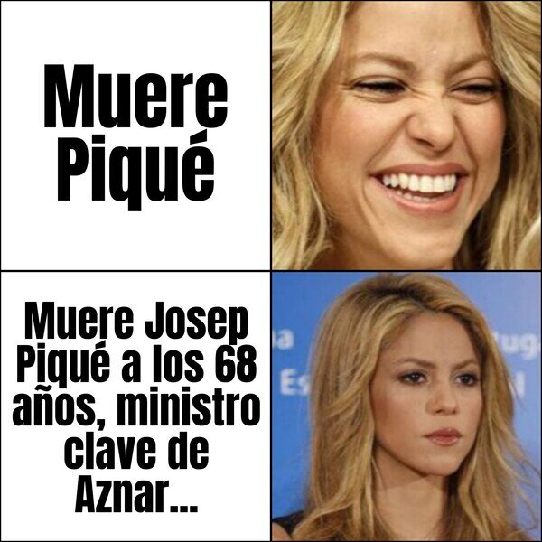 ministro,muerte,noticia,Piqué,Shakira