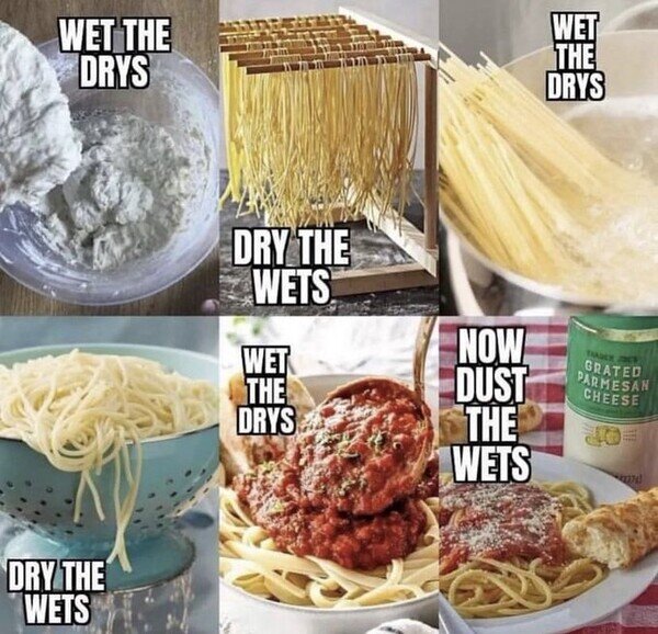 Meme_otros - El ciclo mojado-seco de la pasta