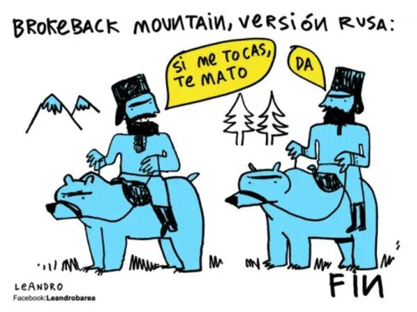 Brokeback Mountain,montaña,Rusia,versión