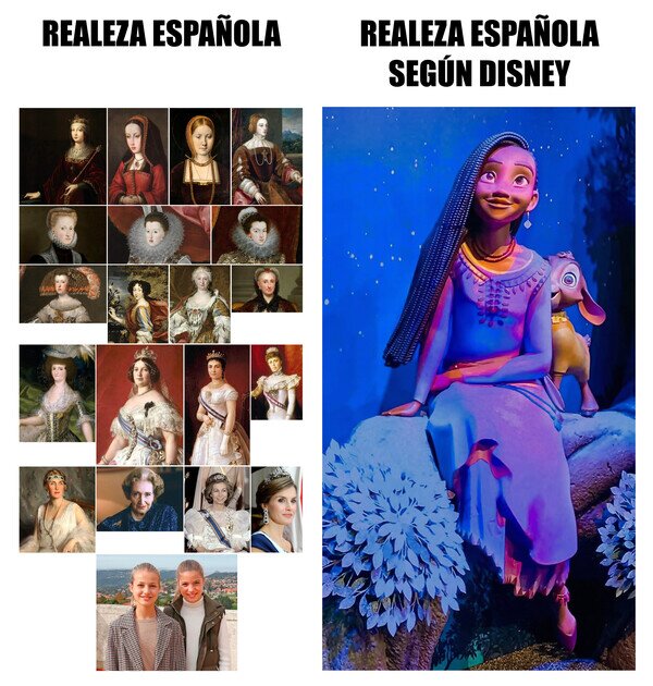 Meme_otros - Asha, la nueva princesa Disney de España
