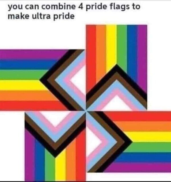 banderas,cuatro,LGTB,mal,orgullo