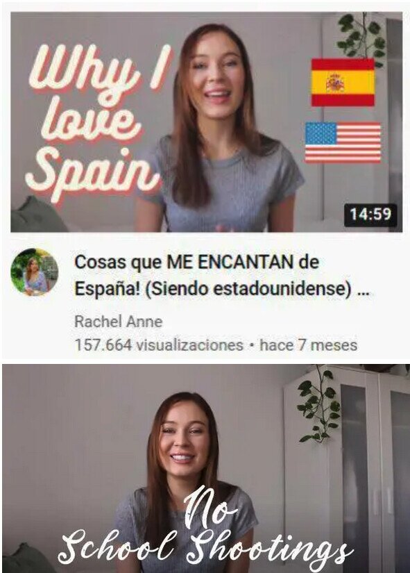 clase,diferencias,EEUU,España,tiroteos