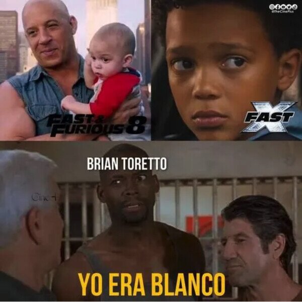 Meme_otros - ¿Que le hicieron a Toretto Jr.?