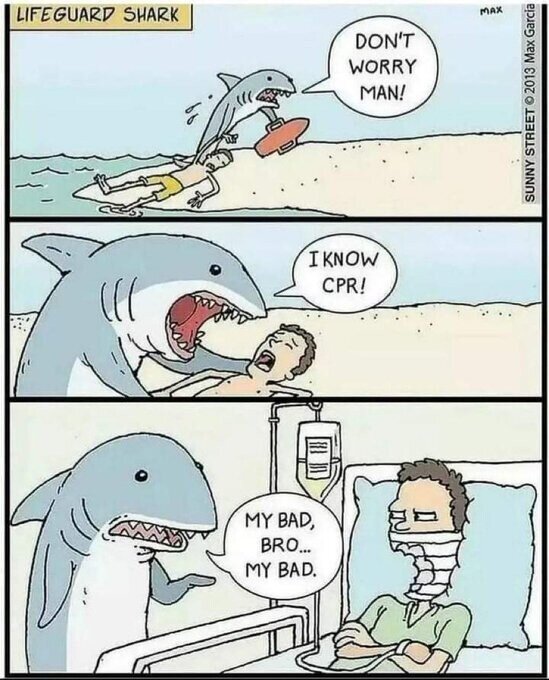 ahogar,boca,CPR,humano,tiburón