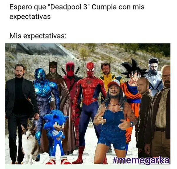 Deadpool,expectativas,película,personajes