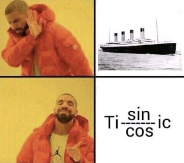 barco,cosinus,sinus,tan,Titanic