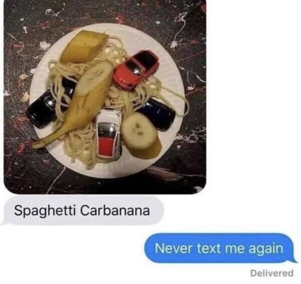 Meme_otros - Spaguetti Carbanana