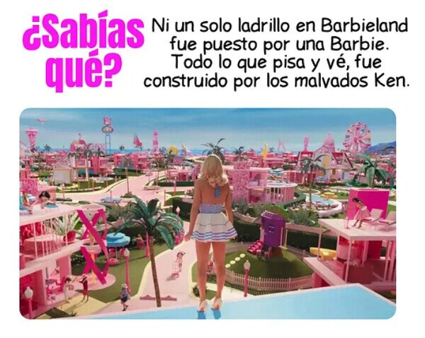 Barbie,feminismo,Ken,ladrillos