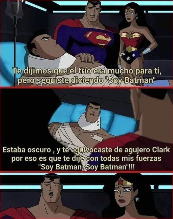 Batman,Superman,trío,WonderWoman
