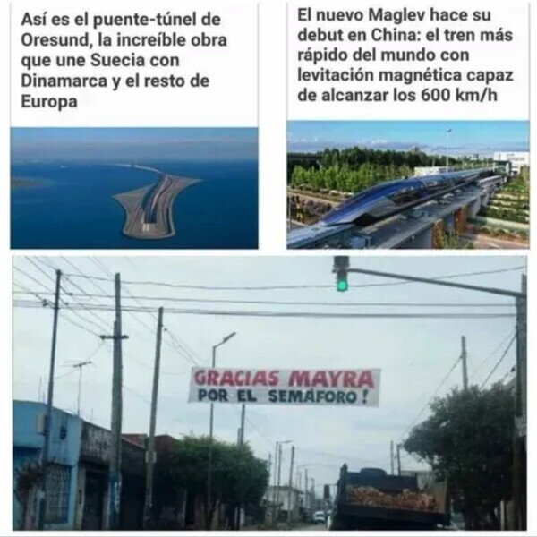 Meme_otros - ¿Y cómo son las infraestructuras en Argentina?