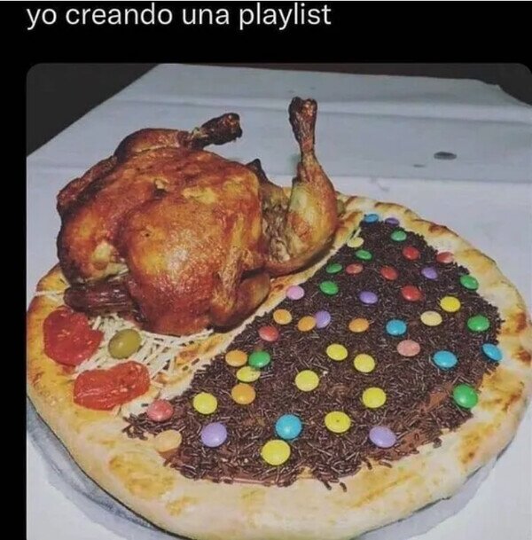 gustos,música,pizza,playlist,wtf