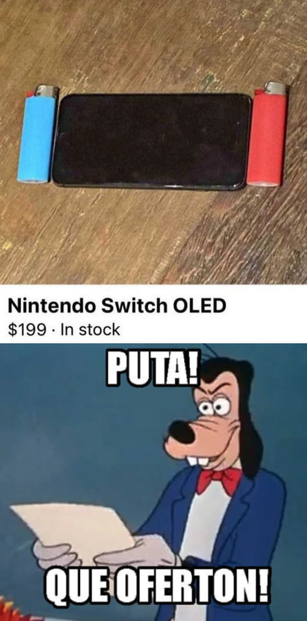 Meme_otros - ¿Seguro que eso es una Switch?