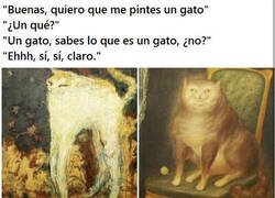 Enlace a ¿Qué les pasaba a los pintores antiguos con los gatos?