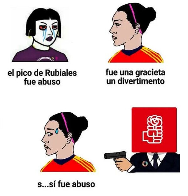 beso,feministas,Jenni Hermoso,pico,PSOE,Rubiales