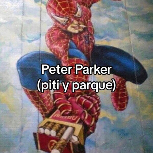 inglés,parque,Peter Parker,spiderman,traducción