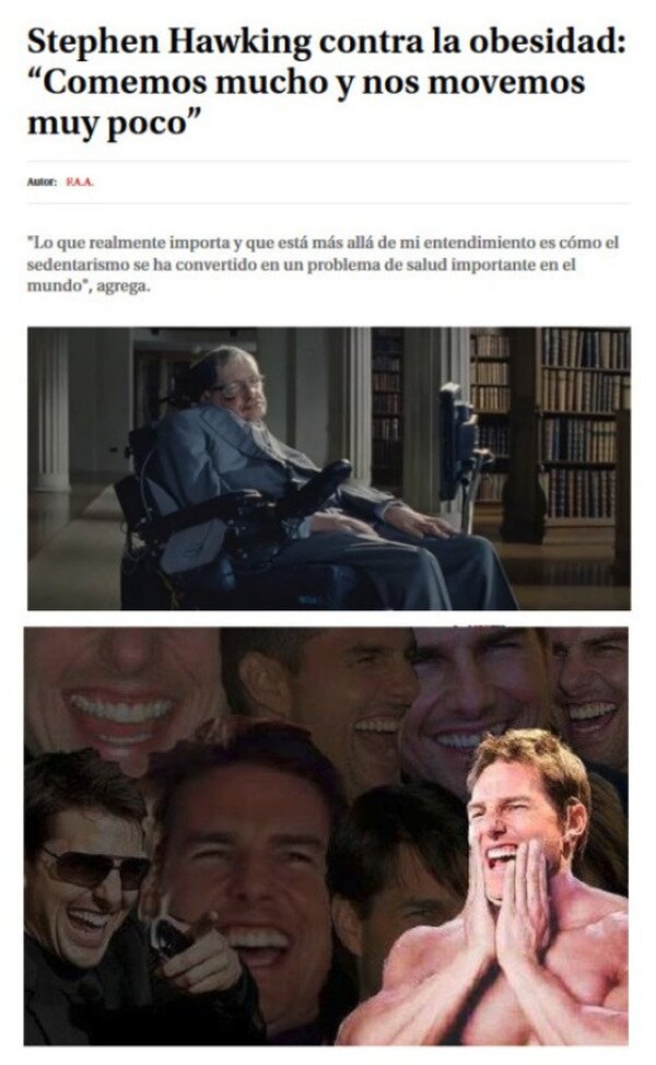 Meme_otros - Nunca olvidaré las palabras de Hawking