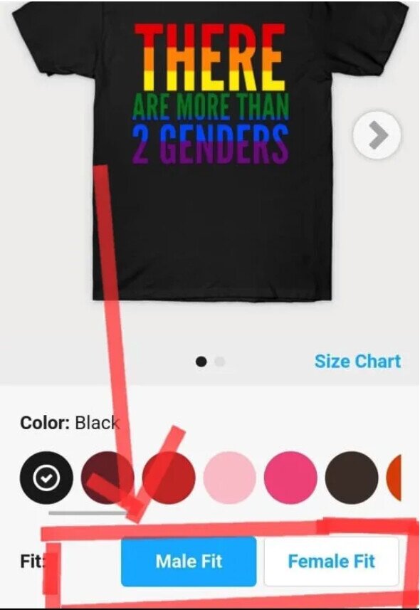 Meme_otros - ¿De qué género quiere la camiseta contra los géneros?
