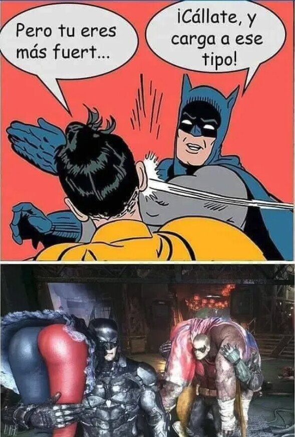 Meme_otros - Más sabe Batman por Man que por Bat
