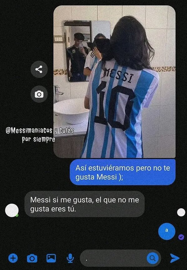 Meme_otros - El problema no es Messi