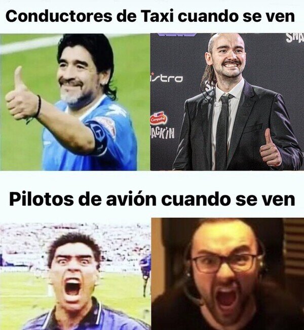 avión,conductores,Maradona,taxi,Xokas