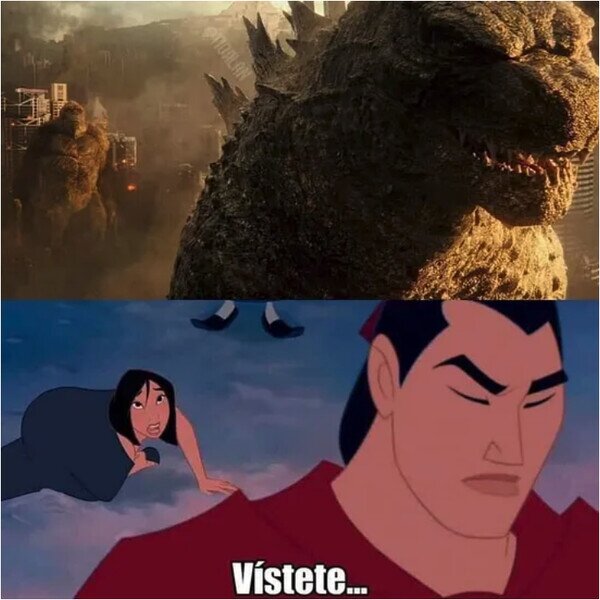 Godzilla,Kong,meme,vístete