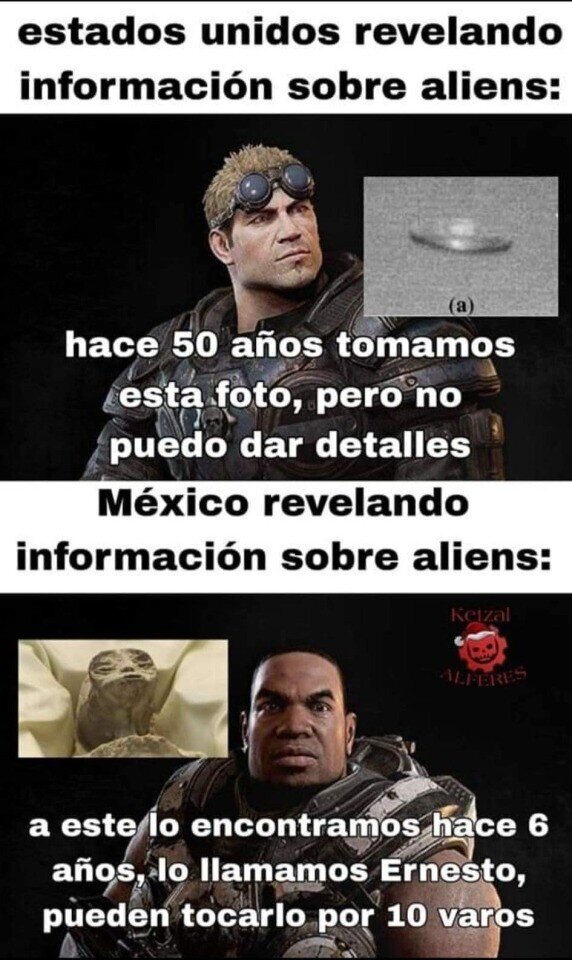aliens,EEUU,México,pruebas