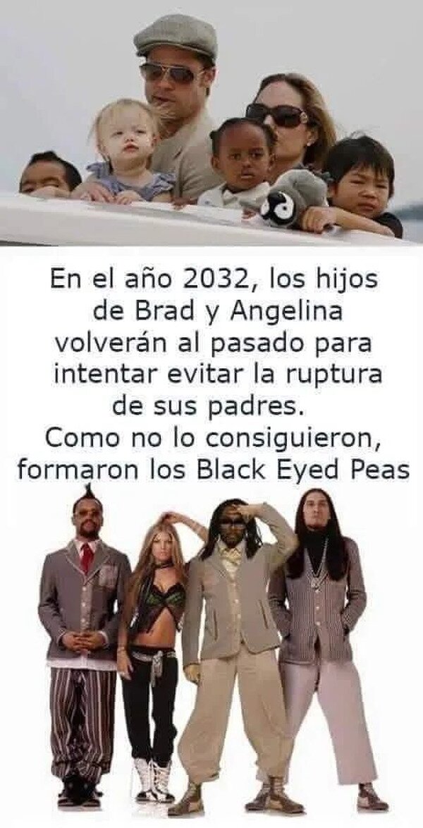 Angelina Jolia,Black Eyed Peas,Brad Pitt,futuro,hijos
