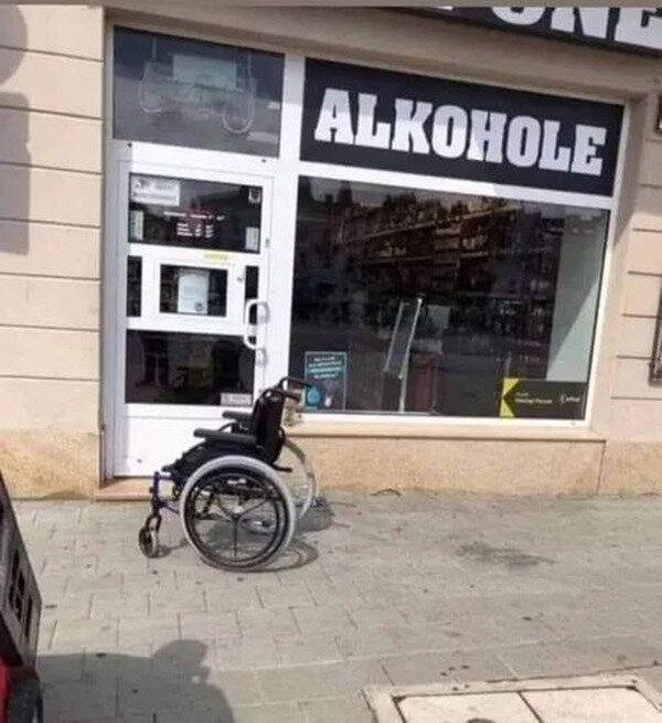 alcohol,milagro,ruedas,silla,tienda