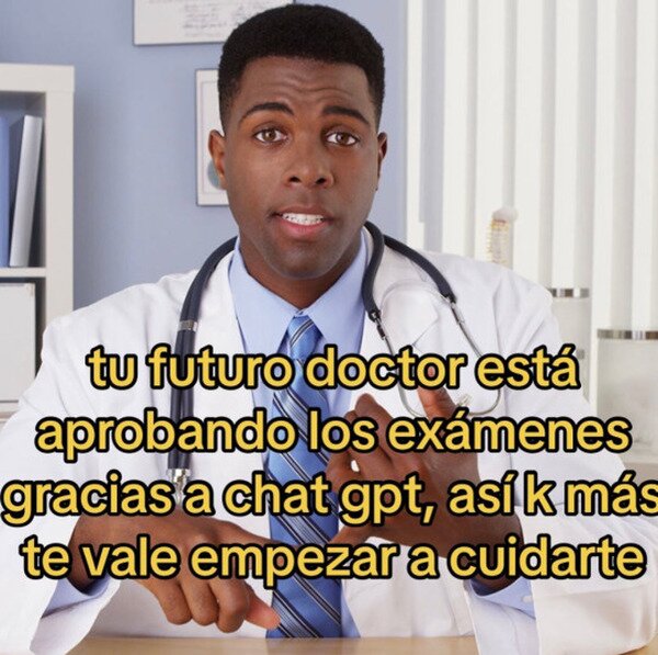chat GPT,doctor,estudiar