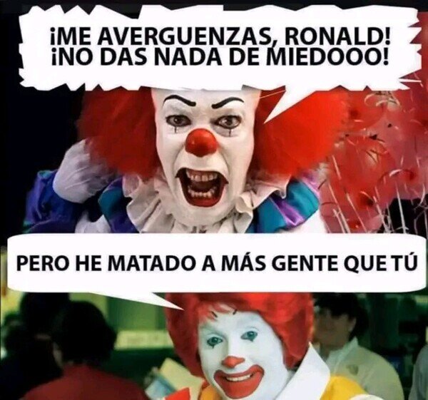It,matar,McDonald's,miedo,payaso