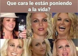 Enlace a Al mal tiempo, Britney Spears
