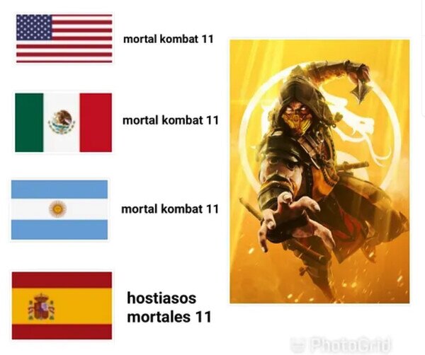 español,juego,Mortal Kombat,traducción