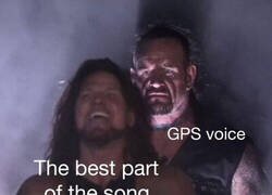 Enlace a Inoportuna voz del GPS