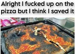 Enlace a Cuando se te quema la pizza pero lo arreglas