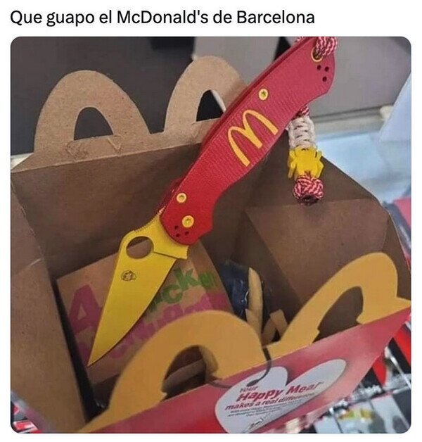 Meme_otros - El regalo del Happy Meal barcelonés