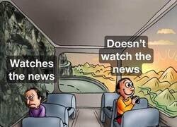Enlace a El que ve las noticias y el que no