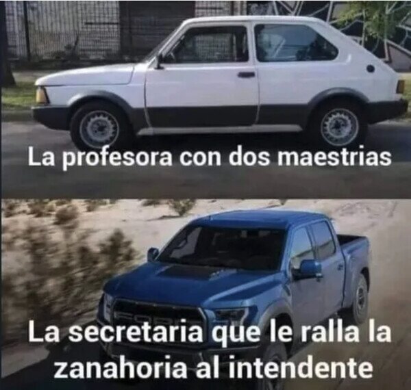 coche,intendente,maestra,profesora,secretaria