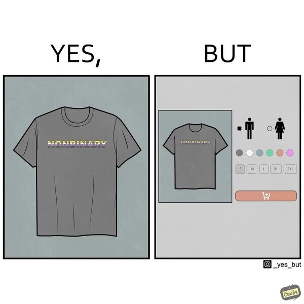 Otros - La camiseta sin género con género