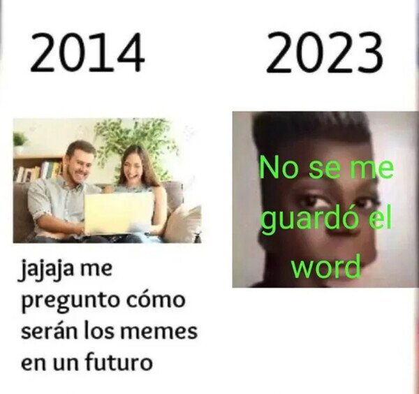 ahora,futuro,meme,word