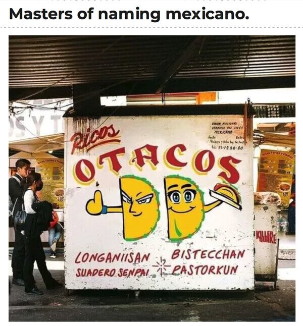 mexicano,nombre,otaku,tacos