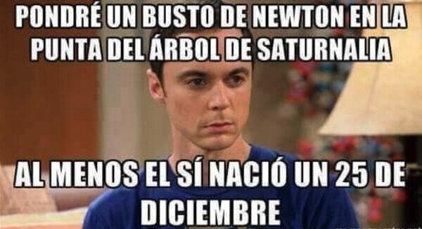 figurita,Navidad,Newton,Sheldon