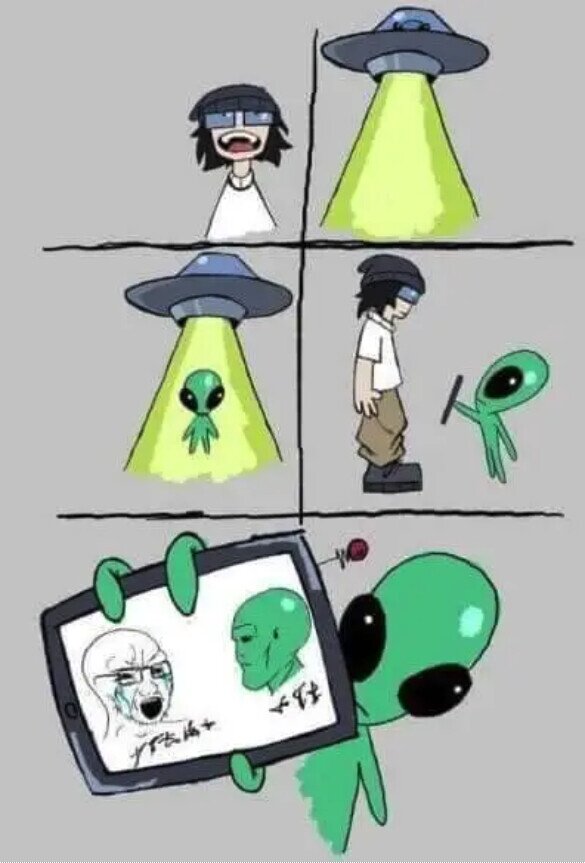 aliens,comunicarse,humanos,memes
