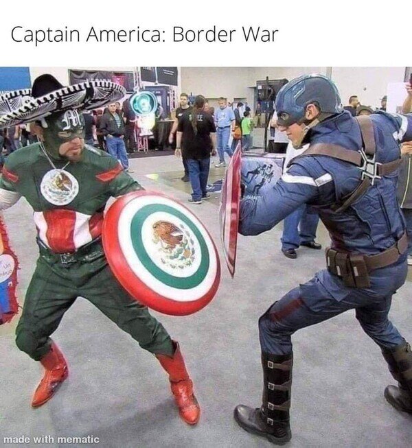 Capitán América,México,pelea