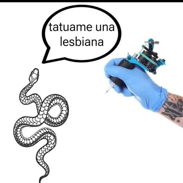 lesbiana,serpiente,tatauje
