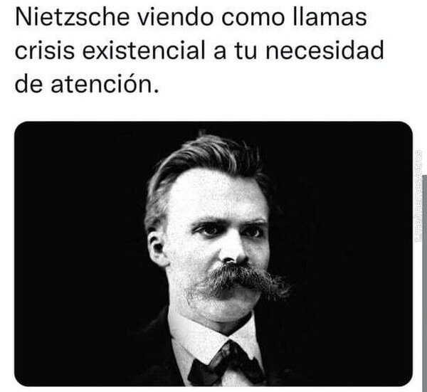 Meme_otros - Si te viera Nietzsche