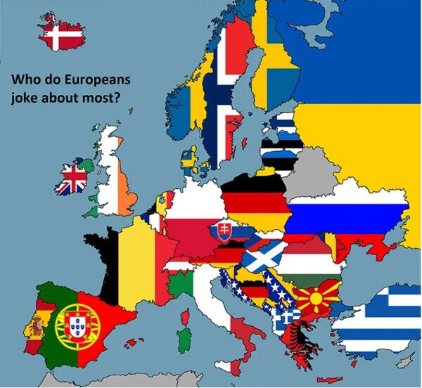 Meme_otros - ¿Sobre quien bromean mas los europeos?
