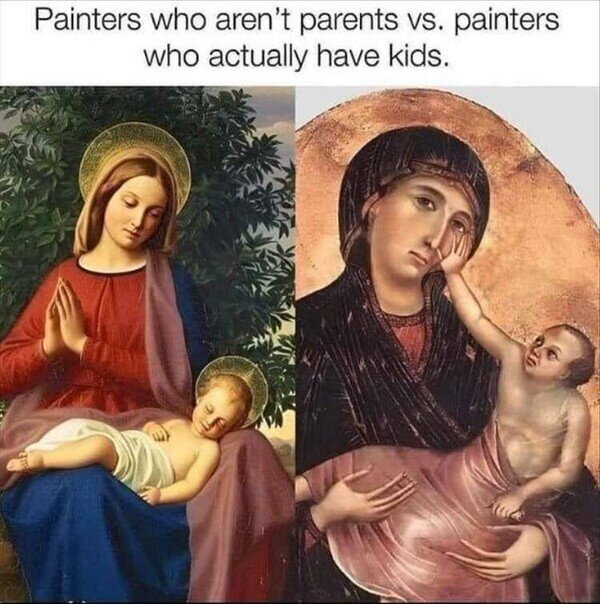 Otros - Cuando el pintor es padre y cuando no