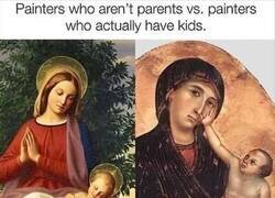 Enlace a Cuando el pintor es padre y cuando no